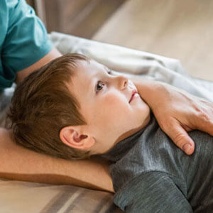 Child getting adjustment