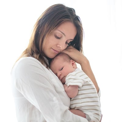 mom and infant