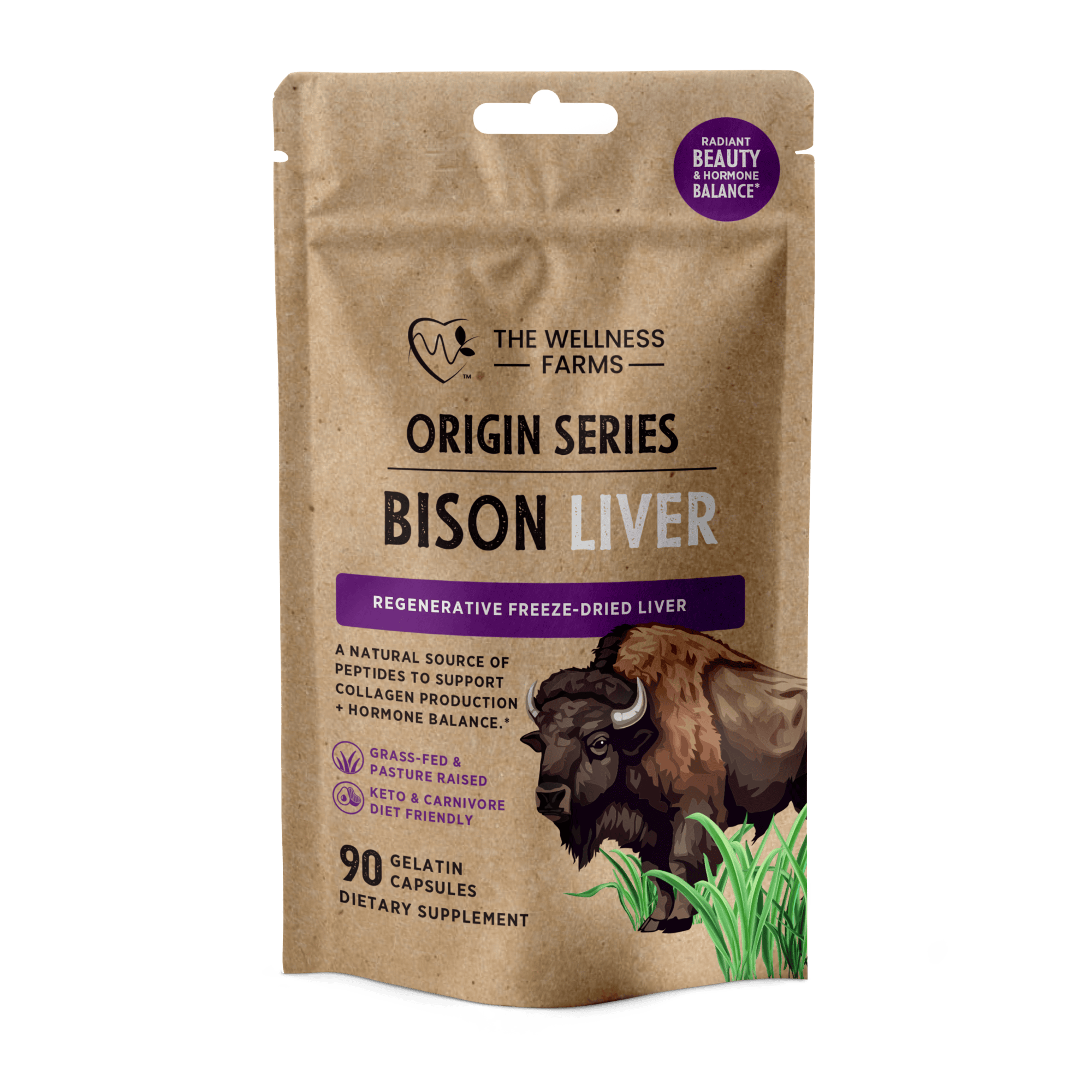 Bison Liver supplement - The Wellness Company