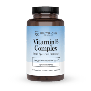Vitamin B Complex supplement - The Wellness Company