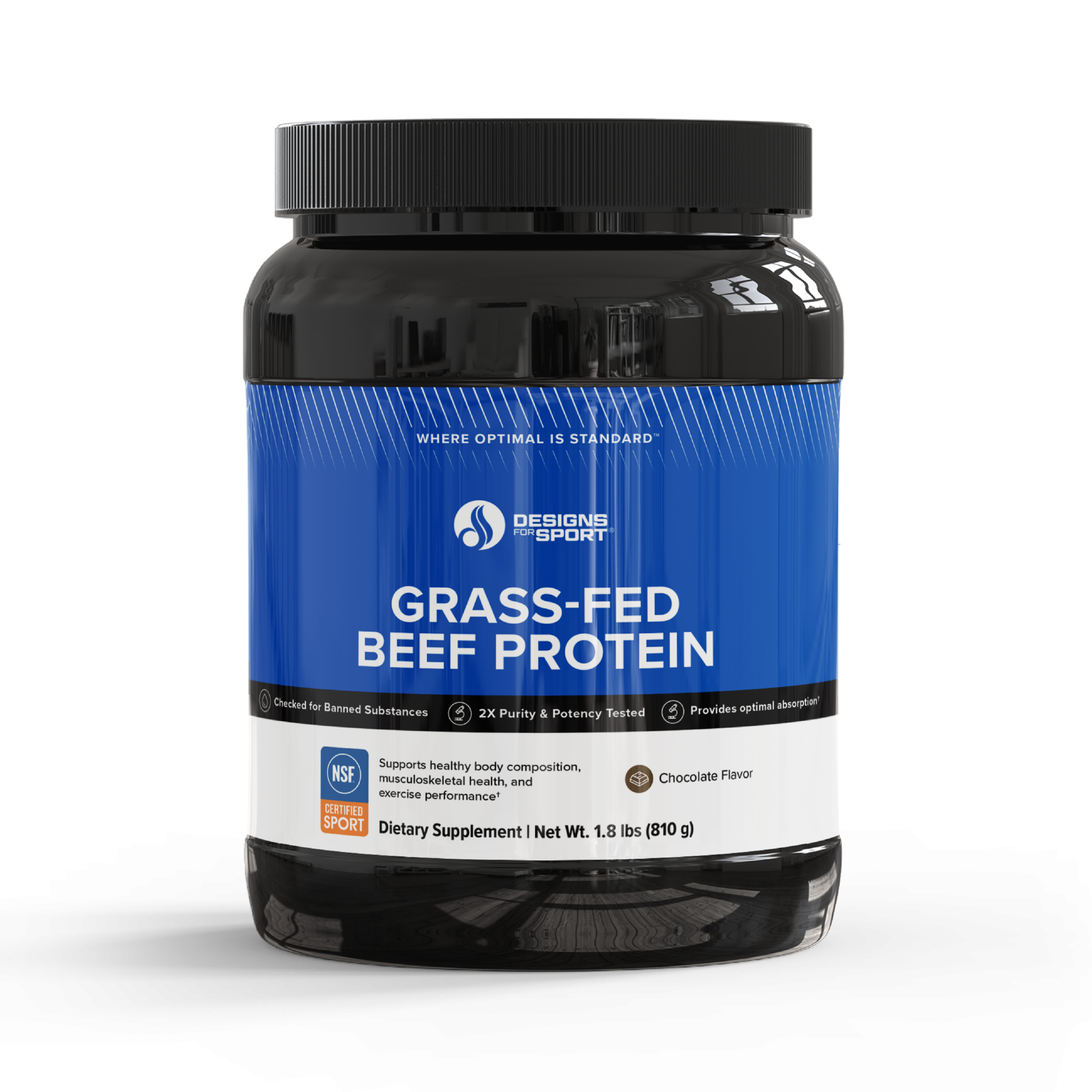 Grass-Fed Beef Protein - Designs for Health