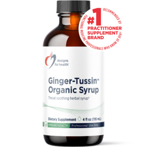 Ginger-Tussin™ Organic Syrup - Designs for Health